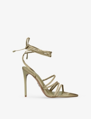 STEVE MADDEN - Sarabell Woven Heeled Sandals | Selfridges.com