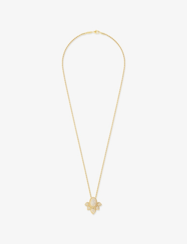 Serpent Bohème 18ct Yellow-Gold and 0.80ct Brilliant-Cut Diamond Pendant Necklace
