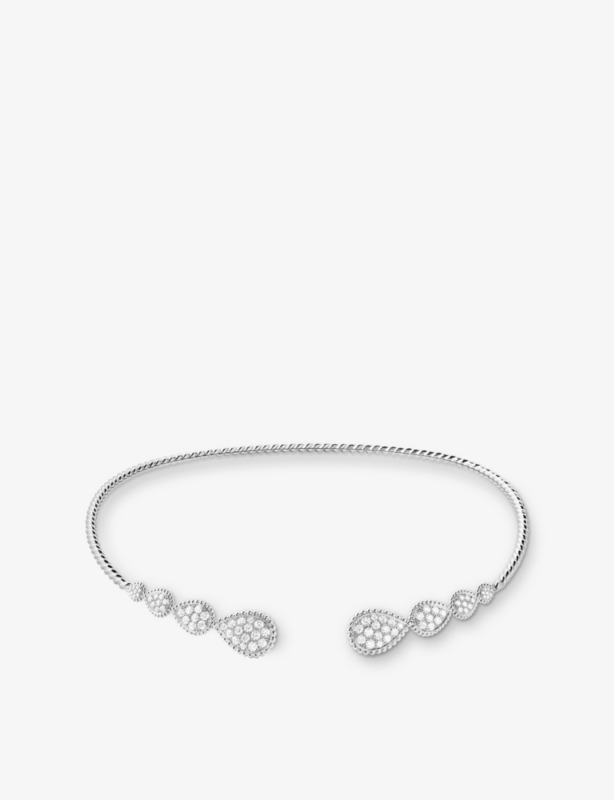 Serpent Bohème 18ct White Gold and 2.20ct Diamond Choker Necklace