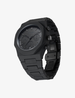 D1 MILANO: D1-PHBJSH Polychrono Shadow Polycarbonate Quartz Watch