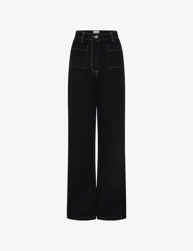 Orielle Wide-Leg High-Rise Jeans