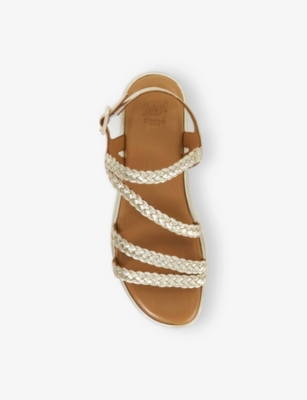 DUNE: Lexture Leather Sandals