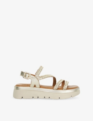 DUNE: Lexture Leather Sandals
