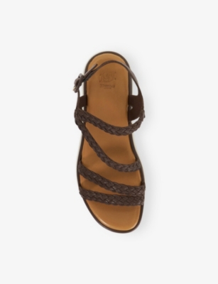 DUNE: Lexture Leather Sandals