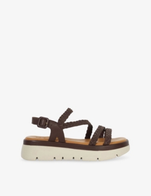 DUNE: Lexture Leather Sandals
