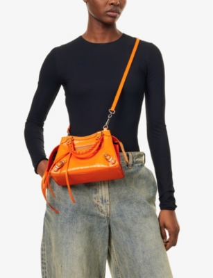 RESELFRIDGES: Pre-loved Balenciaga Le City Mini Leather Top-Handle Bag