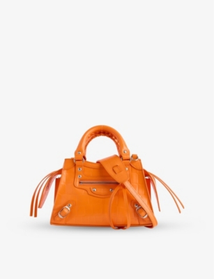 RESELFRIDGES: Pre-loved Balenciaga Le City Mini Leather Top-Handle Bag