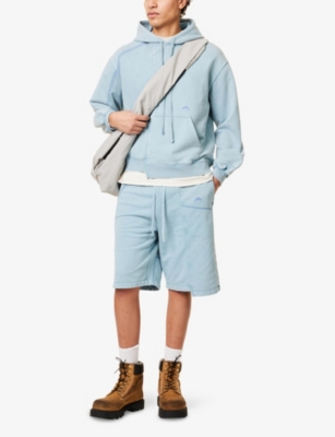 A COLD WALL: Oblique Kangaroo-Pocket Cotton-Jersey Hoody