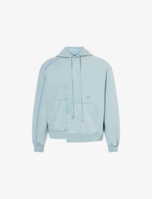 A COLD WALL: Oblique Kangaroo-Pocket Cotton-Jersey Hoody