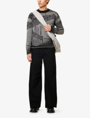 Strand Ribbed Cotton-Blend Jumper