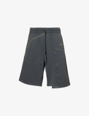 A COLD WALL: Oblique Two-Slip-Pockets Cotton-Jersey Shorts