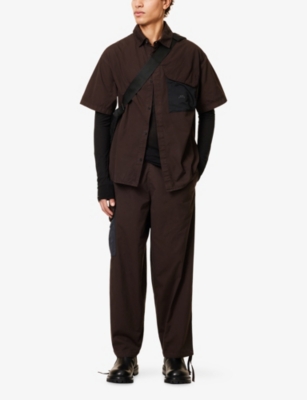 A COLD WALL: Brunswick Drawstring Cotton-Poplin Trousers