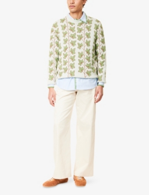 CHATEAU ORLANDO: Ivy Garland Crewneck Cotton-Knit Jumper