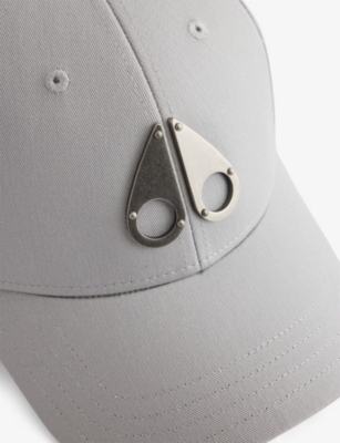 Moose Knuckles Dusk Logo Icon Adjustable Cotton Cap In Purple