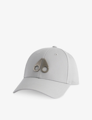 Moose Knuckles Dusk Logo Icon Adjustable Cotton Cap In Purple