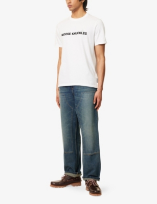MOOSE KNUCKLES: Conway Crew-Neck Cotton-Jersey T-Shirt