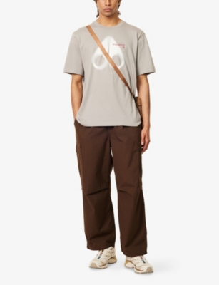 MOOSE KNUCKLES: Maurice Brand-Print Cotton-Jersey T-Shirt