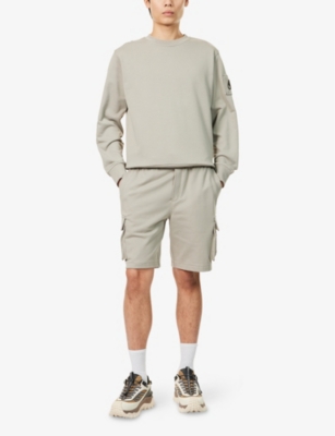 MOOSE KNUCKLES: Hartsfield Logo-Embellished Cotton Sweatshirt