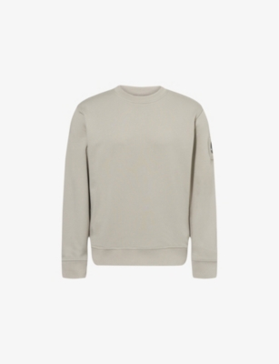 MOOSE KNUCKLES: Hartsfield Logo-Embellished Cotton Sweatshirt