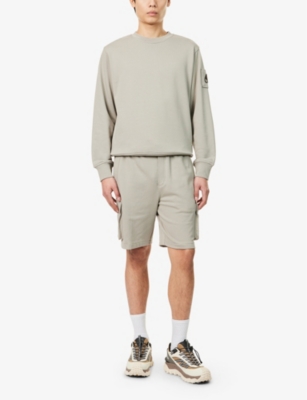 MOOSE KNUCKLES: Hartsfield Patch-Pocket Cotton Cargo Shorts