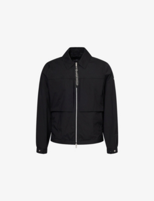MOOSE KNUCKLES: Waverly Logo-Plaque Cotton-Blend Shirt Jacket