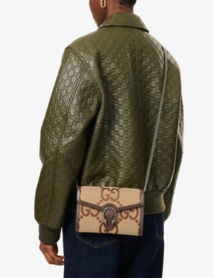 RESELFRIDGES: Pre-Loved Gucci Dionysus Canvas Wallet