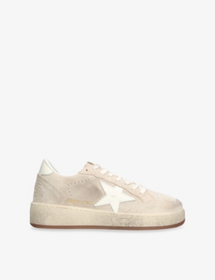 GOLDEN GOOSE: Ball Star 2 15724 Suede Low-Top Trainers