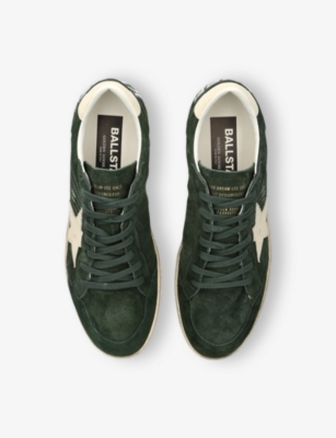 GOLDEN GOOSE: Ball Star Suede Low-Top Trainers