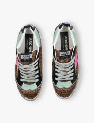 GOLDEN GOOSE: Mid-Star 81750 Leather Mid-Top Trainers