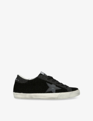 GOLDEN GOOSE: Super Star 90100 Suede Low-Top Trainers