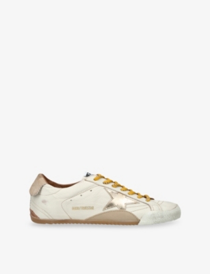 GOLDEN GOOSE: True-Star Low-Top Leather Trainers