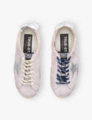 GOLDEN GOOSE: True-Star Suede Low-Top Trainers