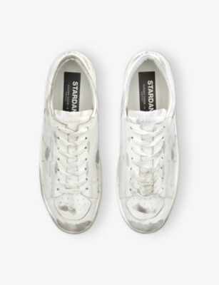 GOLDEN GOOSE: Stardan Low-Top Leather Trainers