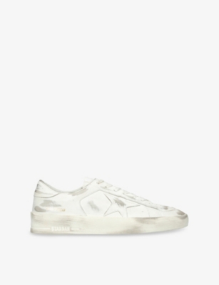 GOLDEN GOOSE: Stardan Low-Top Leather Trainers