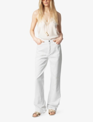 ZADIG&VOLTAIRE: Elio Straight-Leg Denim Jeans