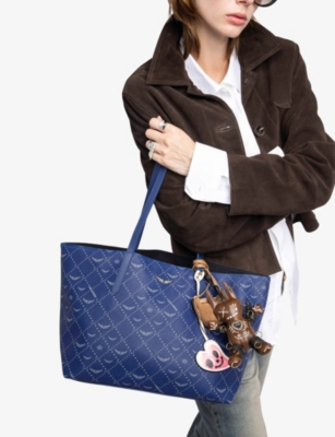 ZADIG&VOLTAIRE: Z Shopper Monogram Coated-Canvas Tote Bag