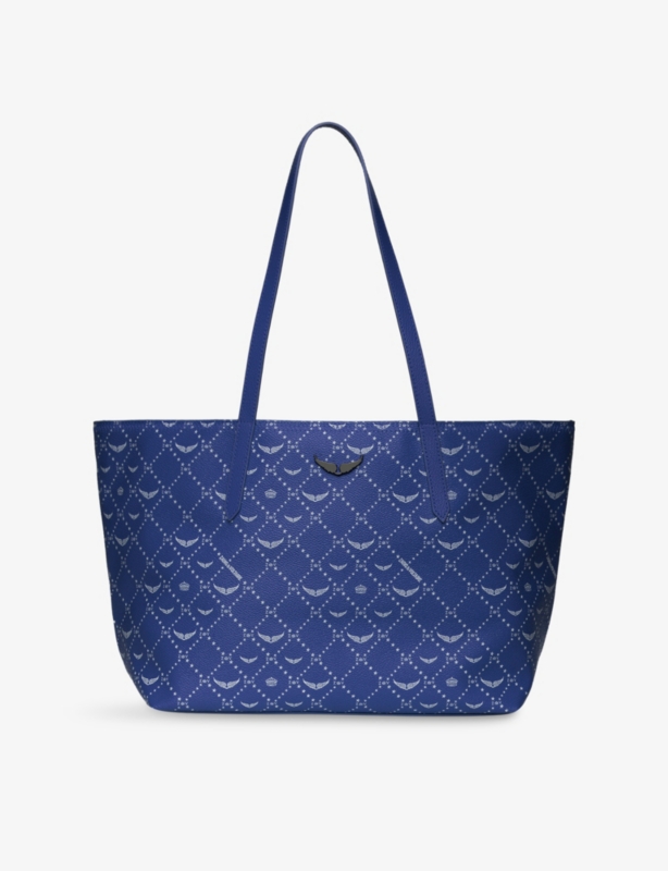 Z Shopper Monogram Coated-Canvas Tote Bag