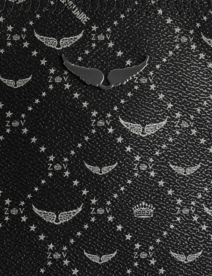 ZADIG&VOLTAIRE: Z Shopper Monogram Coated-Canvas Tote Bag