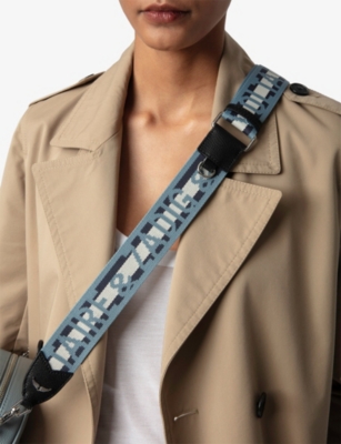 ZADIG&VOLTAIRE: Brand-Print Woven Shoulder Strap