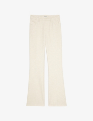 ZADIG&VOLTAIRE: Pistol Flared-Leg Cotton-Blend Trousers