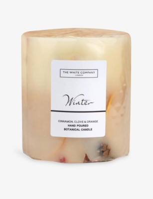 THE WHITE COMPANY: Winter Medium Mineral-Wax Botanical Candle 725g