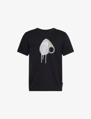 MOOSE KNUCKLES: Augustine Crewneck Cotton-Jersey T-Shirt