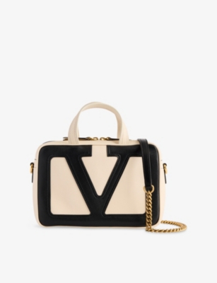 VALENTINO GARAVANI: Viva Superstar Small Leather Top-Handle Bag