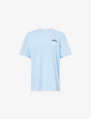 ADANOLA: Running Oversized Cotton-Jersey T-Shirt