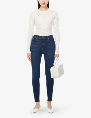 FRAME: The Alix skinny stretch-cotton blend denim jeans