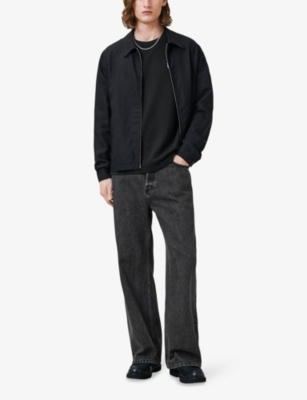 ALLSAINTS: Ellis Logo-Embroidered Short-Sleeve Cotton T-Shirt