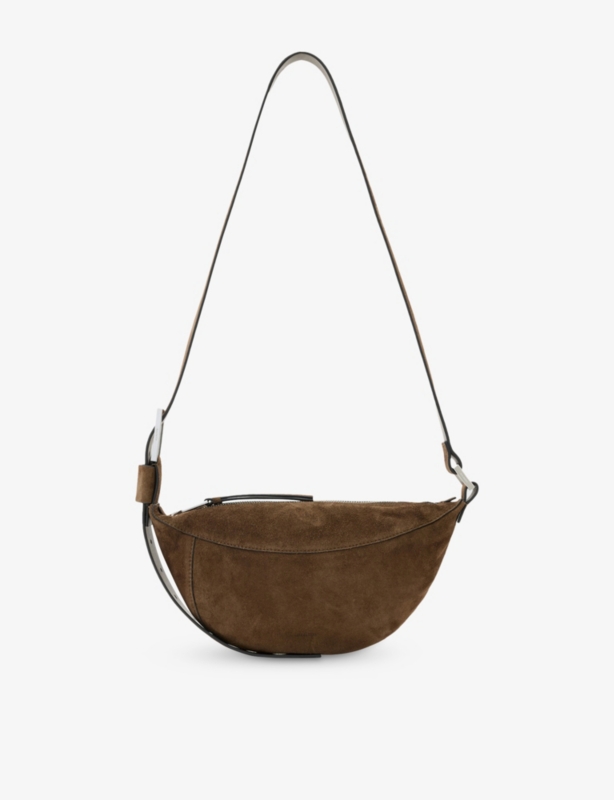 Luna Suede Cross-Body Bag