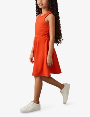 REISS: Ruched Skater Jersey Dress 9-13 Years