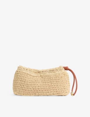 LK BENNETT: Isita Braided Paper Clutch