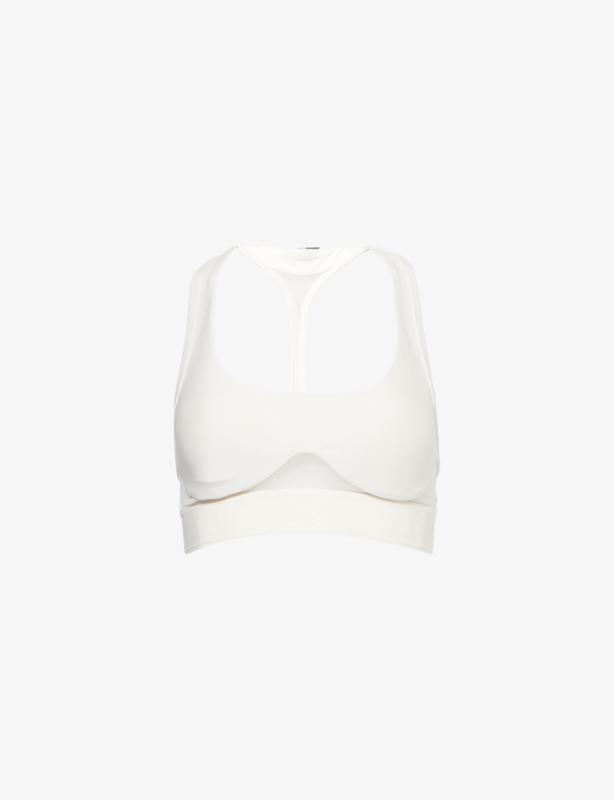 Airlift Rebel Mesh-Panelled Stretch-Woven Bra